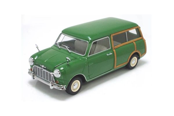 販売終了: KYOSHO 1/18 Morris Mini Traveller Green [No.K08195G]