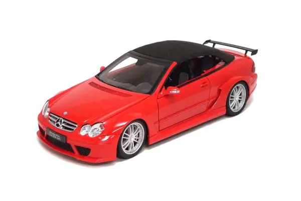 24H限定 京商 1/18 メルセデス CLK DTM AMG カブリオレ（シルバー