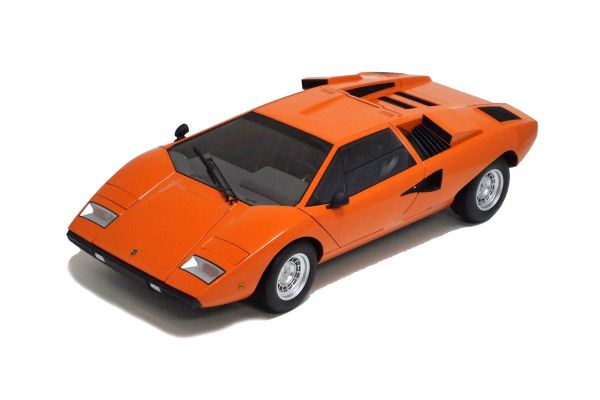 販売終了: KYOSHO 1/12 Lamborghini Countach LP400 Orange [No.K08611P]
