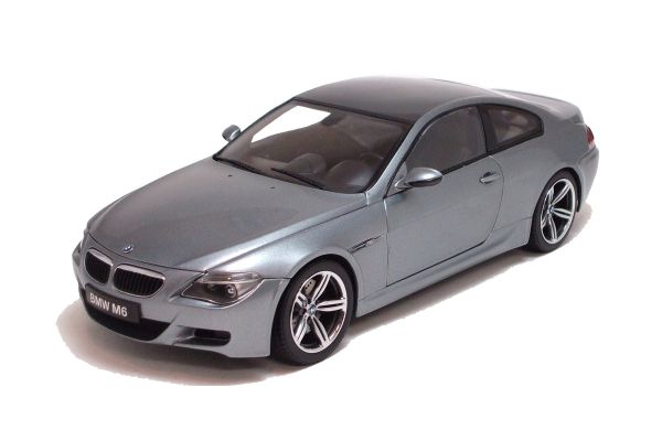 販売終了: KYOSHO 1/18 BMW M6 (E63) Gray [No.K08703GR]