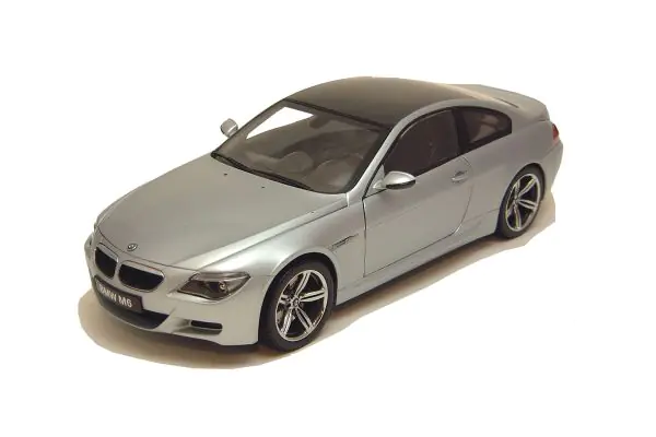 京商 ミニカー | 販売終了: KYOSHO 1/18 BMW M6 (E63) Silver [No.K08703S]