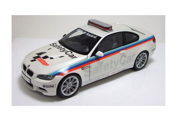 販売終了: KYOSHO 1/18 BMW M3 Coupe (E92M) Moto GP Safety Car2008 Pearl White [No.K08736GP]
