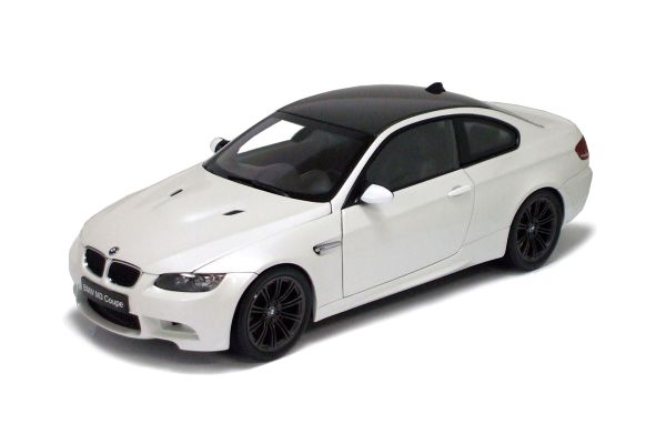販売終了: KYOSHO 1/18 BMW M3 Coupe (E92M) Pearl White [No.K08736W]