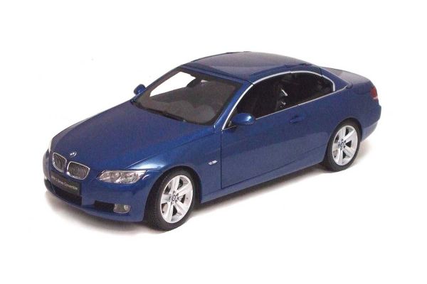 KYOSHO 1/18scale BMW 335i Convertible with Movable Roof Blue [No.K08737BL]