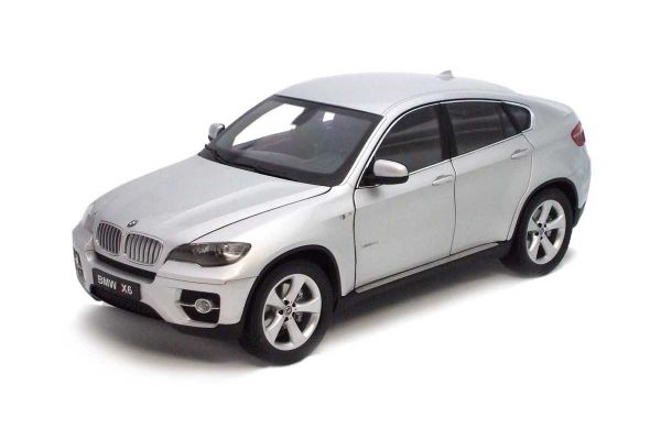 販売終了: KYOSHO 1/18 BMW X6 xDrive50i Silver [No.K08761S]