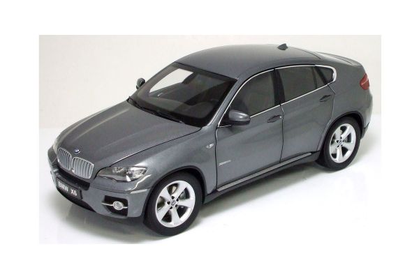 販売終了: KYOSHO 1/18 BMW X6 xDrive 50i (E70) Space grey [No.K08761SG]