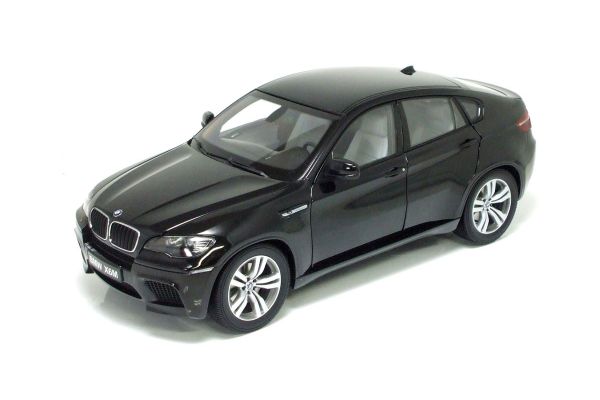 販売終了: KYOSHO 1/18 BMW X6M (E71M) 2009 Black Sapphire [No.K08762BK]