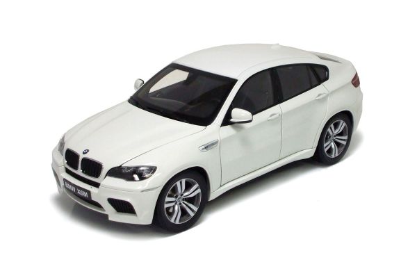 販売終了: KYOSHO 1/18 BMW X6M (E71M) 2009 Alpine White [No.K08762W]