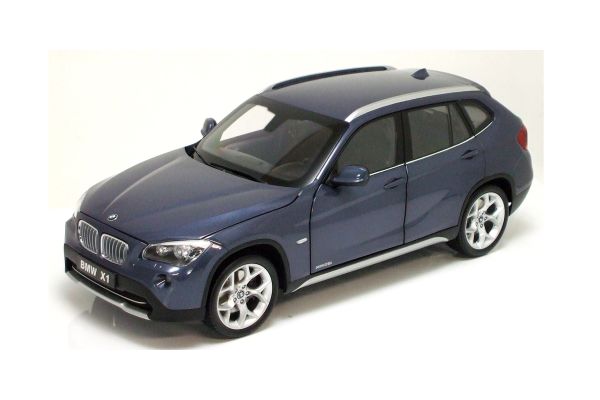 販売終了: KYOSHO 1/18 BMW X1 Graphite Blue [No.K08791BL]