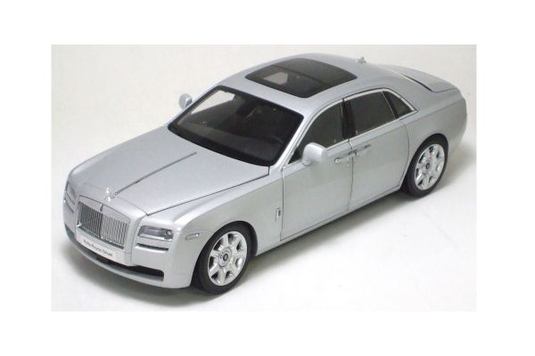 販売終了: KYOSHO 1/18 Rolls-Royce Ghost 2010 Silver [No.K08801SS]