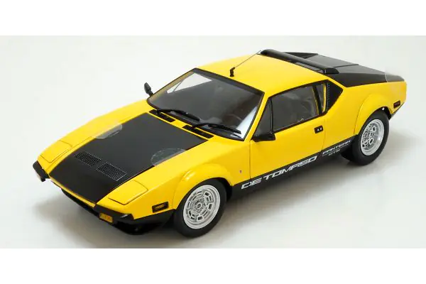 京商 ミニカー | 販売終了: KYOSHO 1/18 De Tomaso Pantera GTS Yellow