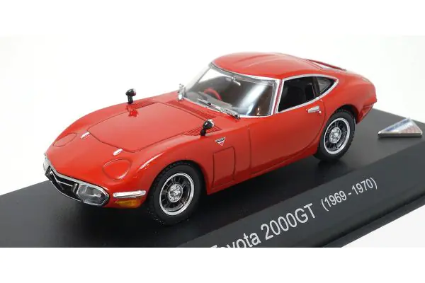 京商 ミニカー | 販売終了: KYOSHO 1/43 TOYOTA 2000GT Red [No.KS03039R]