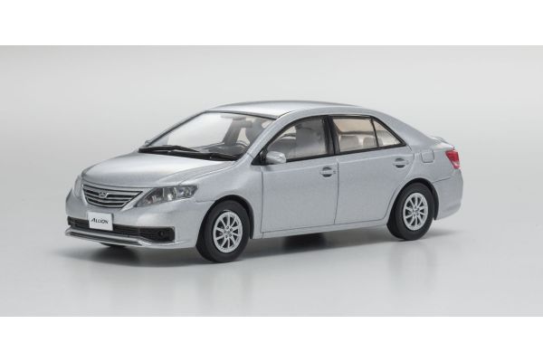 販売終了: KYOSHO 1/43 Toyota ALLION (Late) Silver Metallic [No.KS03635S]