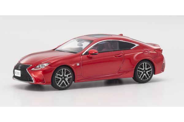 KYOSHO 1/43scale Lexus RC350 F SPORT Red CL  [No.KS03657RR]