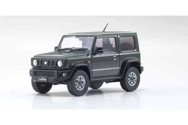 京商 ジムニー シエラ 1/43 ミニカー ジャングルグリーン SUZUKI JIMNY-