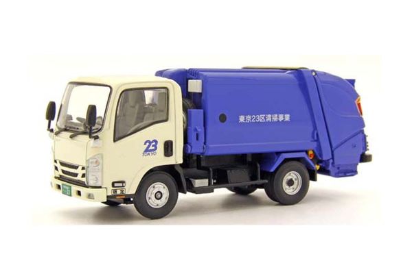 KYOSHO ORIGINAL 1/43scale ISUZU Elf Garbage truck (Tokyo 23 wards)  [No.KS03693T]