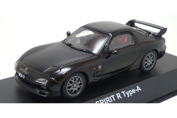 KYOSHO 1/43scale Mazda RX-7 (FD3S) Spirit R Type-A Brilliant Black [No.KS03703BK]