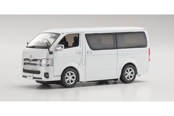 販売終了: KYOSHO 1/43 Toyota Hiace Super GL 2014 Peal White [No.KS03861PW]