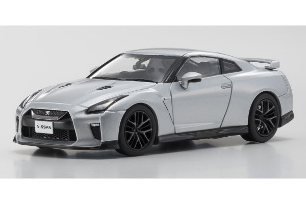 KYOSHO 1/43scale Nissan GT-R 2017 Silver  [No.KS03893S]