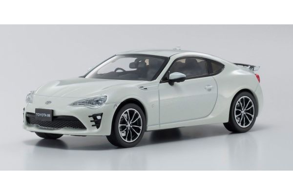 KYOSHO ORIGINAL 1/43scale Toyota 86 GT-Limited 2016 Crystal White Pearl GAZOO Racing package  [No.KS03895TCW]