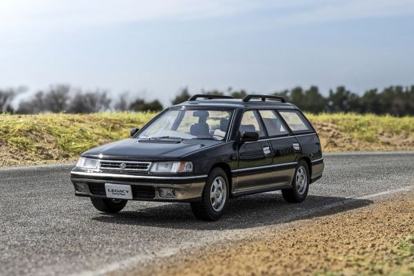 京商オリジナル 1/43 SUBARU レガシィ ツーリングワゴン GT (ブラック/グレー)  [No.KS03934BK]