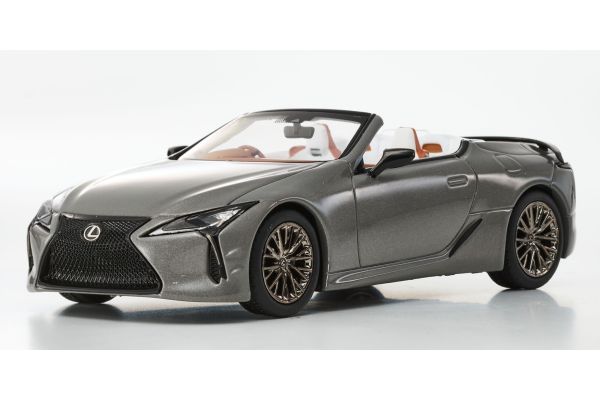 京商オリジナル 1/43 レクサス LC 500 コンバーチブル “ピナクル” ニュートリノグレー  [No.KS03942NGY]