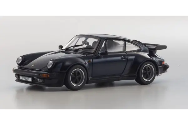 KYOSHO 1/43scale Porsche 911 Turbo 3.3 Dark Blue [No 