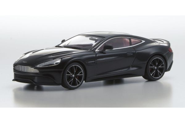 販売終了: KYOSHO 1/43 Aston Martin Vanquish Onyx Black [No.KS05581NX]