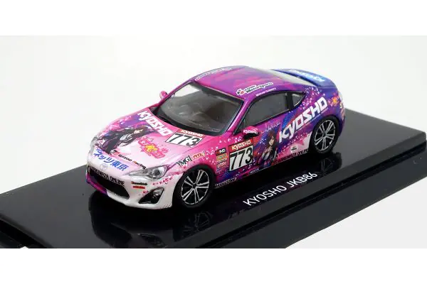 京商 ミニカー | 販売終了: KYOSHO 1/64 TOYOTA 86 KYOSHO JKB 86 2014