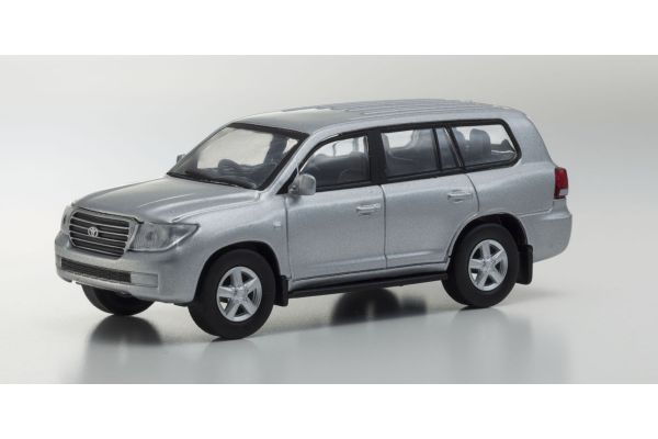 販売終了: KYOSHO 1/64 Toyota Landcruiser 200 Silver [No.KS07042A12]