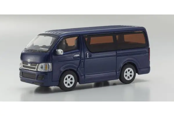 京商 ミニカー | 販売終了: KYOSHO 1/64 Toyota Hiace Blue [No.KS07042A7]