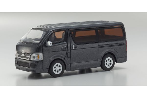 販売終了: KYOSHO 1/64 Toyota Hiace Gray [No.KS07042A8]