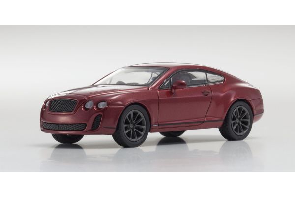 KYOSHO 1/64scale Bentley Continental Supersports Red metallic [No.KS07043A3]