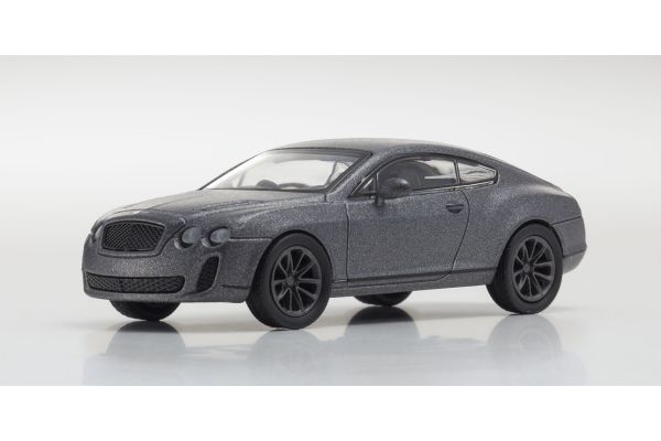 KYOSHO 1/64scale Bentley Continental Supersports Gray [No.KS07043A4]