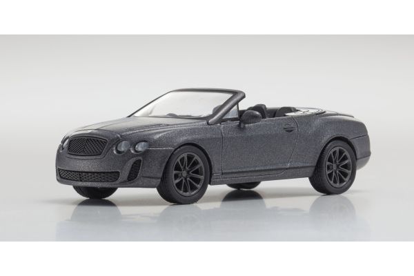販売終了: KYOSHO 1/64 Bentley ContiS.SportsConv Gray metallic [No.KS07043A5]