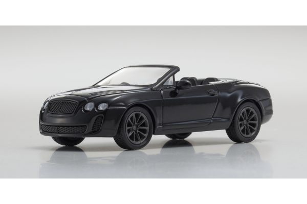 販売終了: KYOSHO 1/64 Bentley ContiS.SportsConv Black [No.KS07043A6]