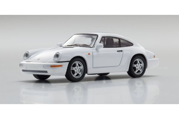 販売終了: KYOSHO 1/64 Porsche 911 RS 964 White [No.KS07048A4]