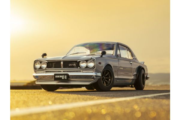京商オリジナル 1/18 ニッサン スカイライン 2000 GT-R (KPGC10) シルバー  [No.KS08129S]