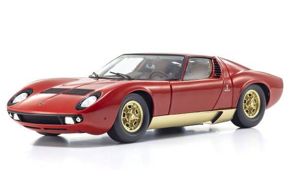 KYOSHO ORIGINAL 1/18scale LAMBORGHINI MIURA P400(RED)   [No.KS08314R]