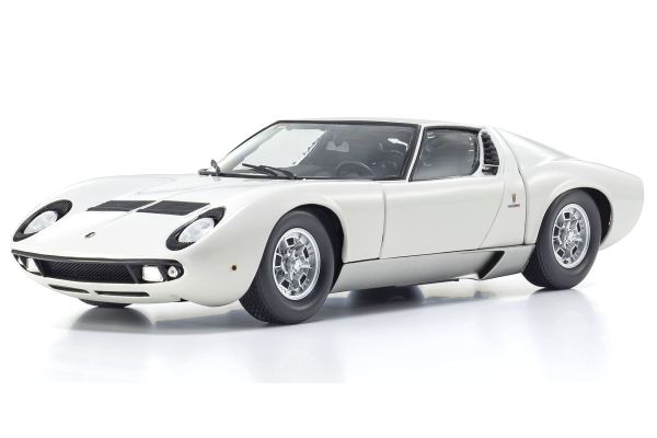 KYOSHO ORIGINAL 1/18scale LAMBORGHINI MIURA P400(WHITE)   [No.KS08314W]