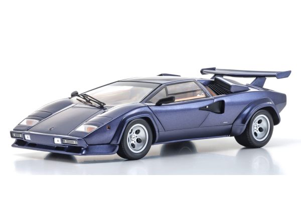 京商オリジナル 1/18 ランボルギーニ カウンタック LP5000 クワトロバルボーレ ダークブルー  [No.KS08320DBL]