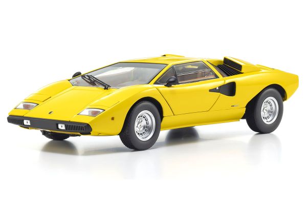 KYOSHO ORIGINAL 1/18scale LAMBORGHINI COUNTACH LP400(YELLOW)  [No.KS08321YT]