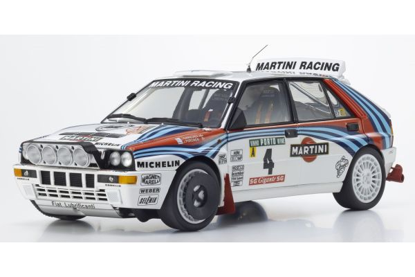 京商オリジナル 1/18 ランチア デルタ インテグラーレ 1992 ポルトガル #4   [No.KS08348K]