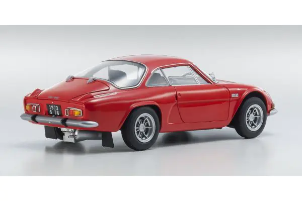 Renault Alpine A110 1600S Red 1/18 Diecast Model Car by Kyosho