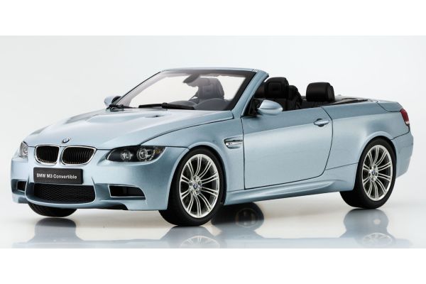 京商オリジナル 1/18 BMW M3 (E93M) コンバーチブル (シルバーストーンII)  [No.KS08738SS]