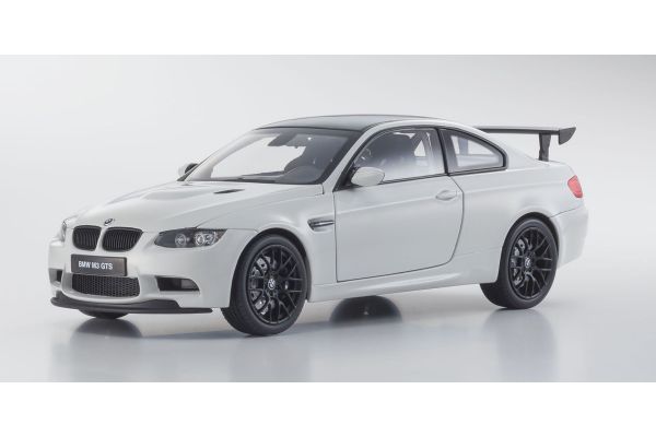 販売終了: KYOSHO 1/18 BMW M3 GTS (E92) White [No.KS08739W]