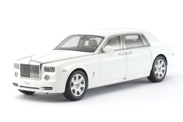 KYOSHO ORIGINAL 1/18scale Rolls-Royse Phantom Extended (ENGLISH WHITE)  [No.KS08841EW2]