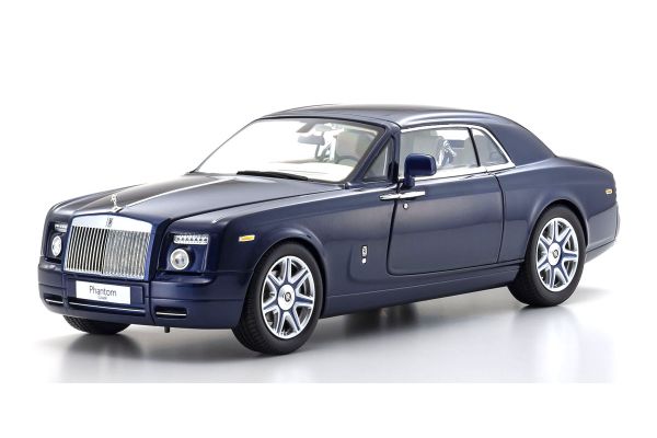 KYOSHO ORIGINAL 1/18scale Rolls Royce Phantom Coupe Blue Metallic  [No.KS08862BLM]