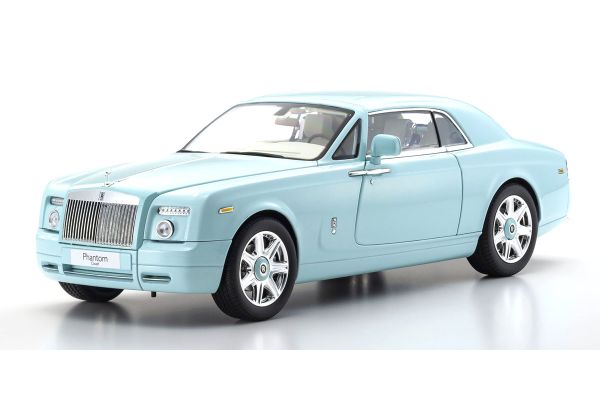 KYOSHO ORIGINAL 1/18scale Rolls Royce Phantom Coupe Turquoise  [No.KS08862TBL]