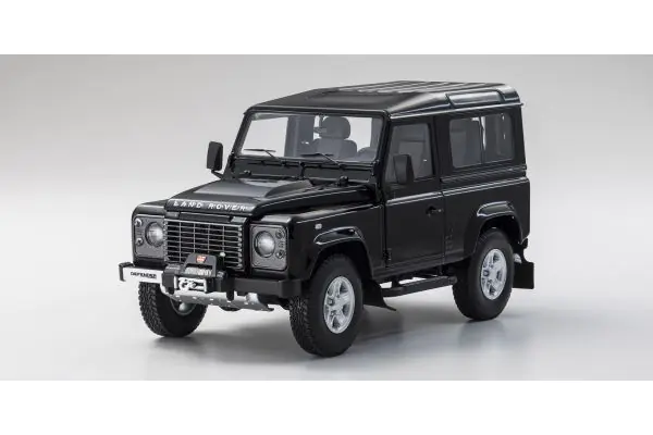 京商 ミニカー | 販売終了: KYOSHO 1/18 Land Rover Defender 90 Black